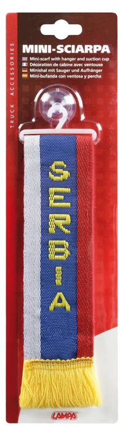 Mini sjaal Serbia