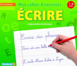 Mon cahier d'excercices écrire