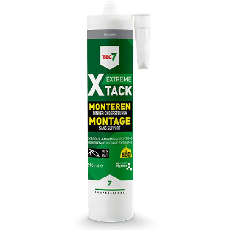 Montagekit X-Tack Grijs 290 ml
