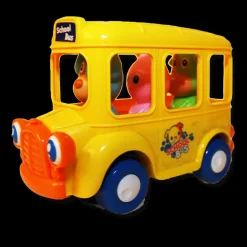Muzikale bus met licht