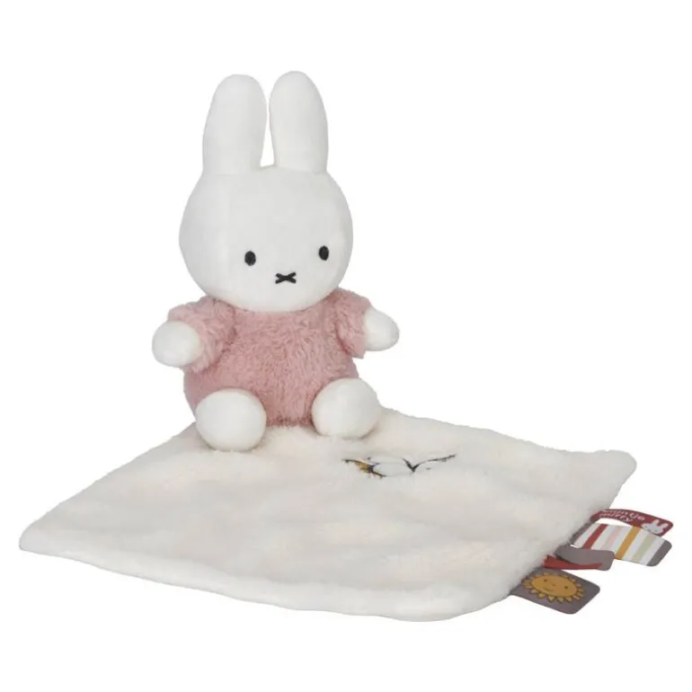 Nijntje Knuffeldoekje Fluffy Pink