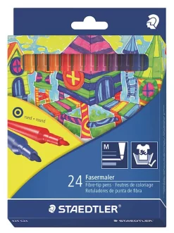 Noris club kleurstift etui 24 stuks