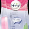 Ontharingscème douche Silk&Fresh gevoelige huid 150 ml