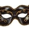 Oogmasker Zwart Met Glitter