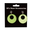 Oorringen Neon groen