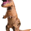 Opblaasbaar Dinosaurus Verkleedpak T-Rex - Maat 116