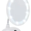 Opmaakspiegel led wit 3x