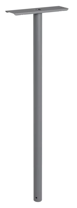 Paal voor B800 grijs
