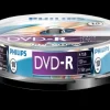 Philips DVD-R 4,7 GB 16x spindle 10 stuks