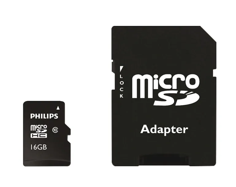 Philips Micro SDHC kaart 16 GB