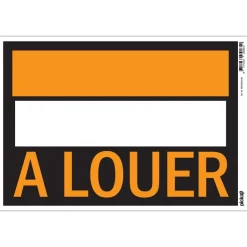 Pictogram à louer 23 x 33 cm