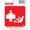 Pictogram blusdeken 10 x 10 cm