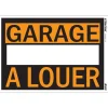 Pictogram garage à louer 23 x 33 cm