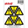 Pictogram gevaar 10 x 10 cm
