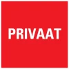 Pictogram privaat 20 x 20 cm