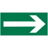 Pictogram richtingspijl 15 x 30 cm