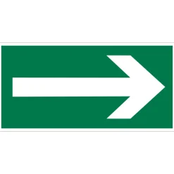 Pictogram richtingspijl 15 x 30 cm