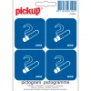 Pictogram roken toegestaan 4 stuks 10 x 10 cm