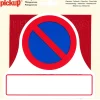 Pictogram set parkeerverbod