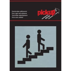 Pictogram trappen aluminium