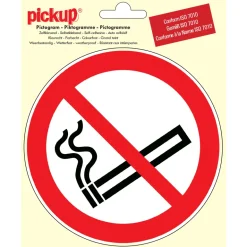 Pictogram verboden te roken  Ø 15 cm