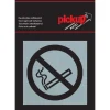 Pictogram verboden te roken aluminium