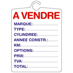 Plaat 'Ć vendre'