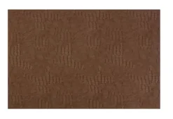Placemat 30 x 45 cm lederlook bruin