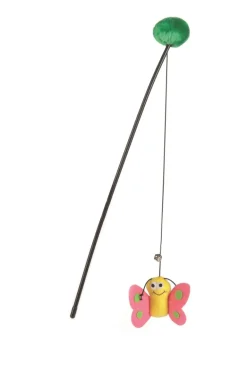 Plastic kattenhengel daisy 40 cm