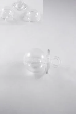 Plexi fopspeen bal 4,5 cm 10 stuks