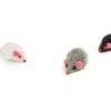 Pluche speelmuisjes XL 9 cm