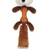 Pluche tpr hondenspeeltje birin 43 cm