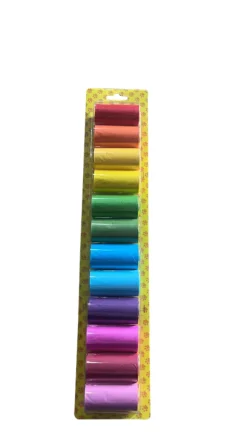 Poepzakjes Regenboog 12x15