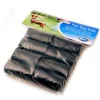 Poepzakjes rol zwart 8 x 20 stuks