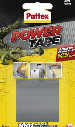 Powertape grijs 5 m