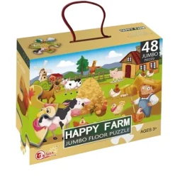 Puzzel boerderijvriendjes - 48 stukjes