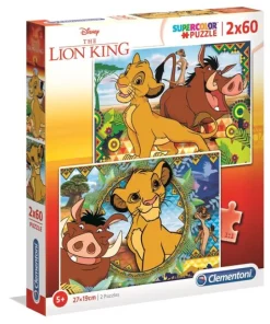 Puzzle 2X60 Disney Lion King