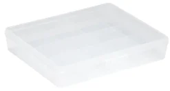 Q - line assortiment doos 16 vakjes transparant