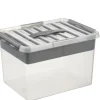 Q - line multi opbergbox 22 L transparant