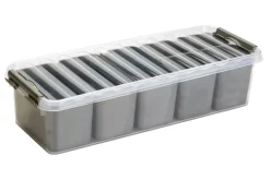Q - line opbergbox 3,5 L met 7 uitneembare bakjes