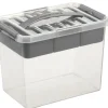 Q - line opbergbox 9 L transparant