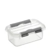 Q - line opbergbox 0,5 L transparant