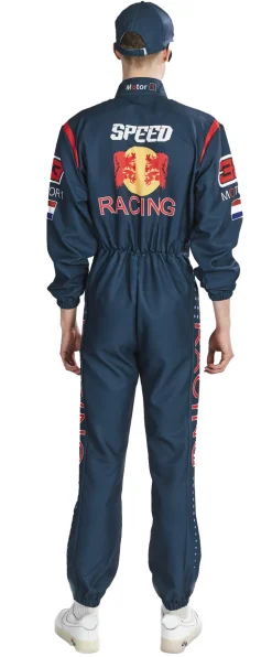 Racepak Car Racer - Blauw - Maat 48