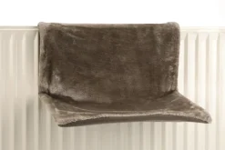 Radiatorhangmat sleepy grijs 46 x 31 x 24 cm