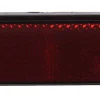 Reflector rechthoekig zelfklevend rood