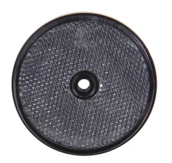 Reflector rond geschroefd transparant