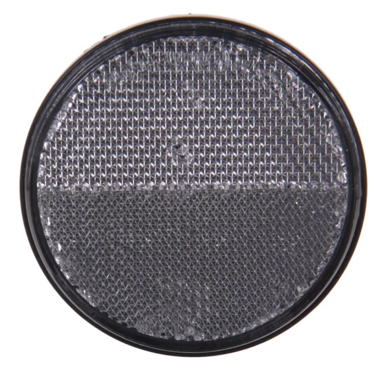 Reflector rond zelfklevend transparant