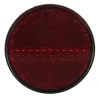 Reflector rond zelfklevend rood