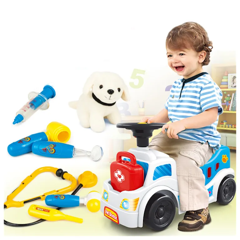 Ride-on car pet doctor