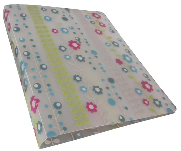 Ringmap bloemen 2 cm